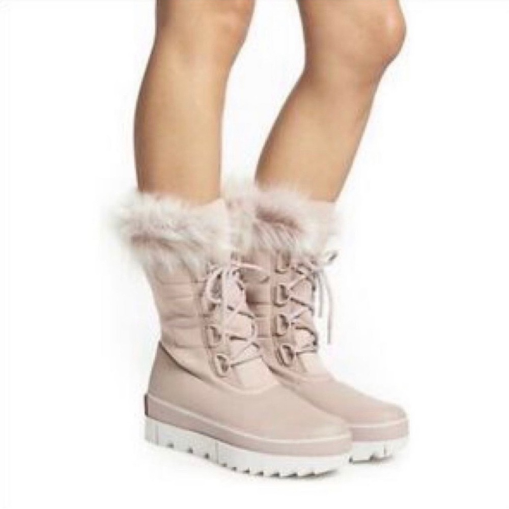 Sorel Joan Next Pink Fur-Lined waterproof Winter Boots